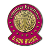 Volunteer Excellence - 6000 Hours